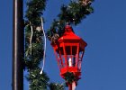 ClockTowerWreath2 copy  Chuck Hammett, a traffic technician with the City of Spartanburg, uses a bucket truck to put up Christmas wreaths on the clock tower in downtown Spartanburg Wednesday afternoon, 11-17-04.  (NOTE: stand-alone FEATURE)